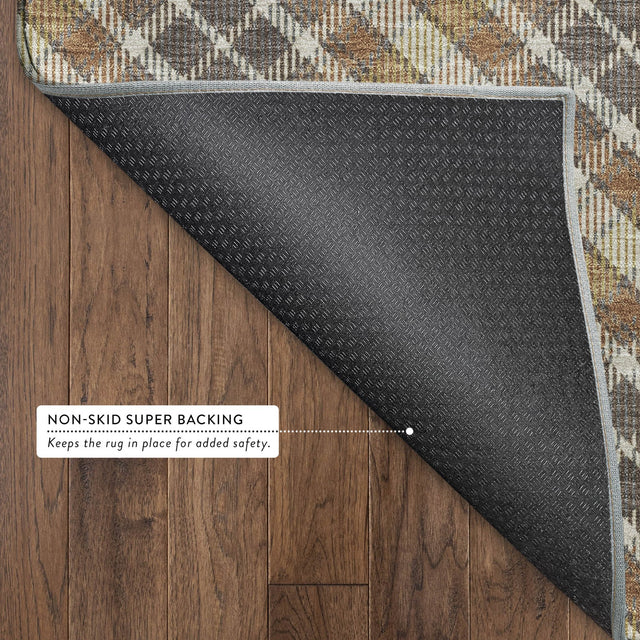 Dalyn Soft Essentials SE3 Earth Rug backing detail