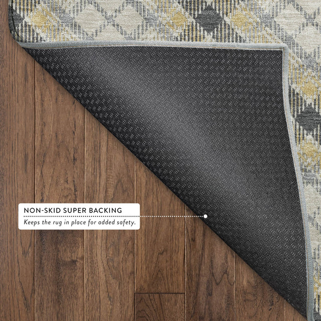 Dalyn Soft Essentials SE3 Granite Rug backing detail