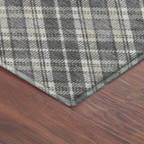 Dalyn Soft Essentials SE3 Gray Rug corner detail