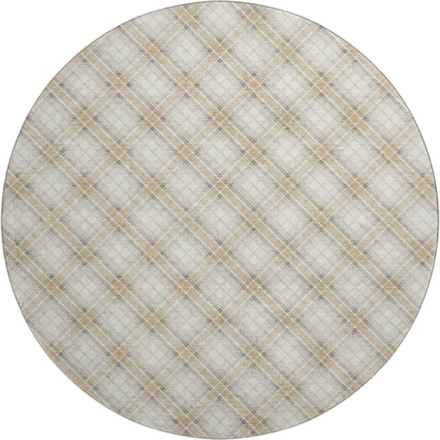 Dalyn Soft Essentials SE3 Ivory Rug round rug