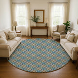 Dalyn Soft Essentials SE3 Jewel Rug shown in a room