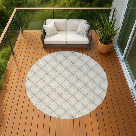 Dalyn Soft Essentials SE3 Linen Rug outdoor lifestyle image