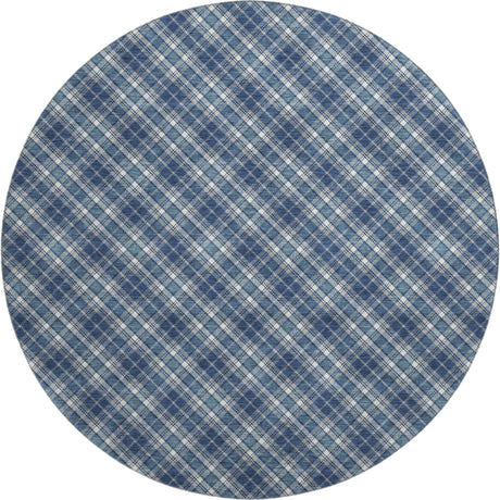 Dalyn Soft Essentials SE3 Navy Rug round rug