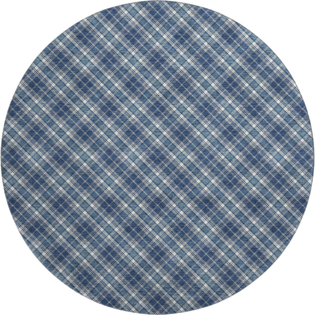 Dalyn Soft Essentials SE3 Navy Rug round rug