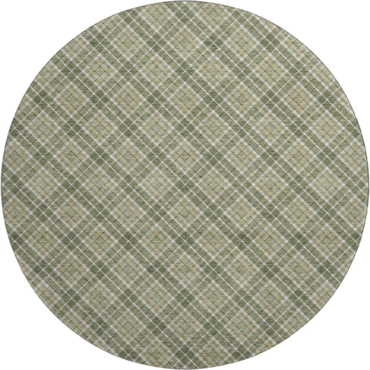 Dalyn Soft Essentials SE3 Olive Rug round rug
