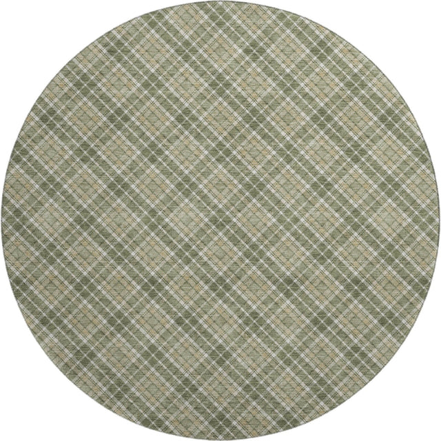 Dalyn Soft Essentials SE3 Olive Rug round rug