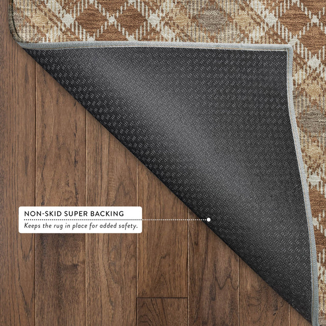 Dalyn Soft Essentials SE3 Paprika Rug backing detail