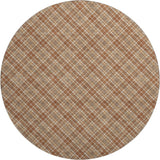 Dalyn Soft Essentials SE3 Paprika Rug round rug