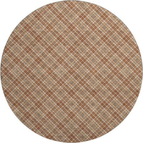 Dalyn Soft Essentials SE3 Paprika Rug round rug