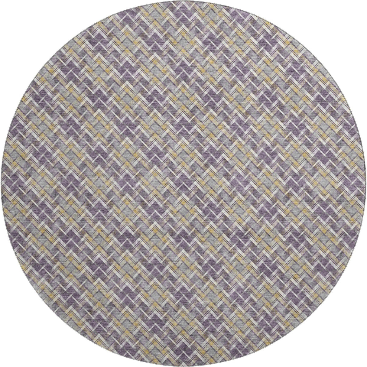 Dalyn Soft Essentials SE3 Plum Rug round rug