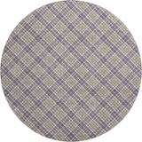 Dalyn Soft Essentials SE3 Plum Rug round rug
