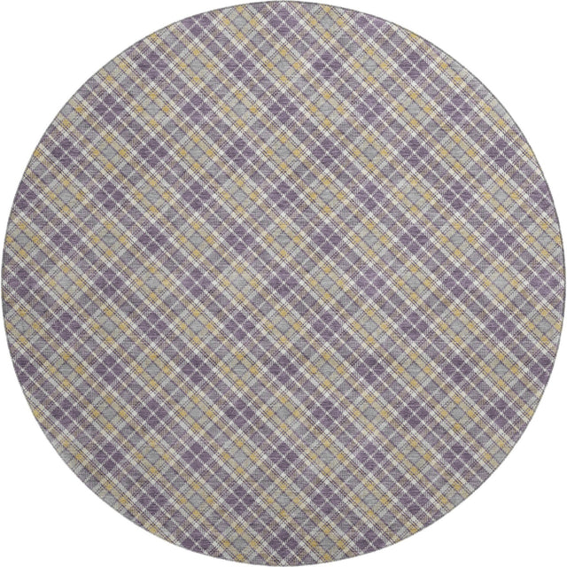 Dalyn Soft Essentials SE3 Plum Rug round rug