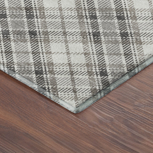 Dalyn Soft Essentials SE3 Putty Rug corner detail
