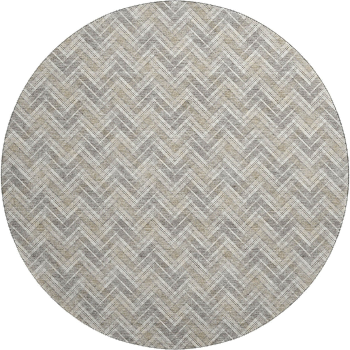 Dalyn Soft Essentials SE3 Taupe Rug round rug