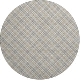 Dalyn Soft Essentials SE3 Taupe Rug round rug