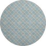 Dalyn Soft Essentials SE3 Teal Rug round rug