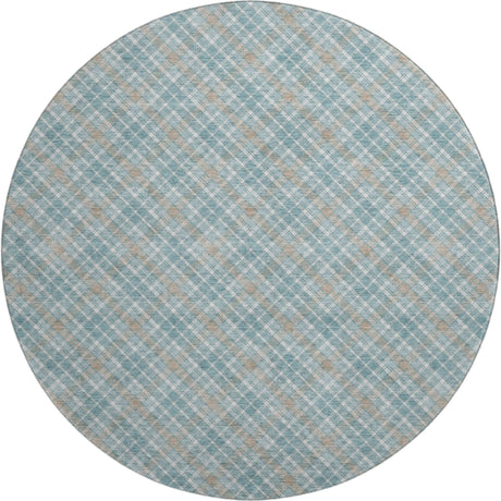 Dalyn Soft Essentials SE3 Teal Rug round rug