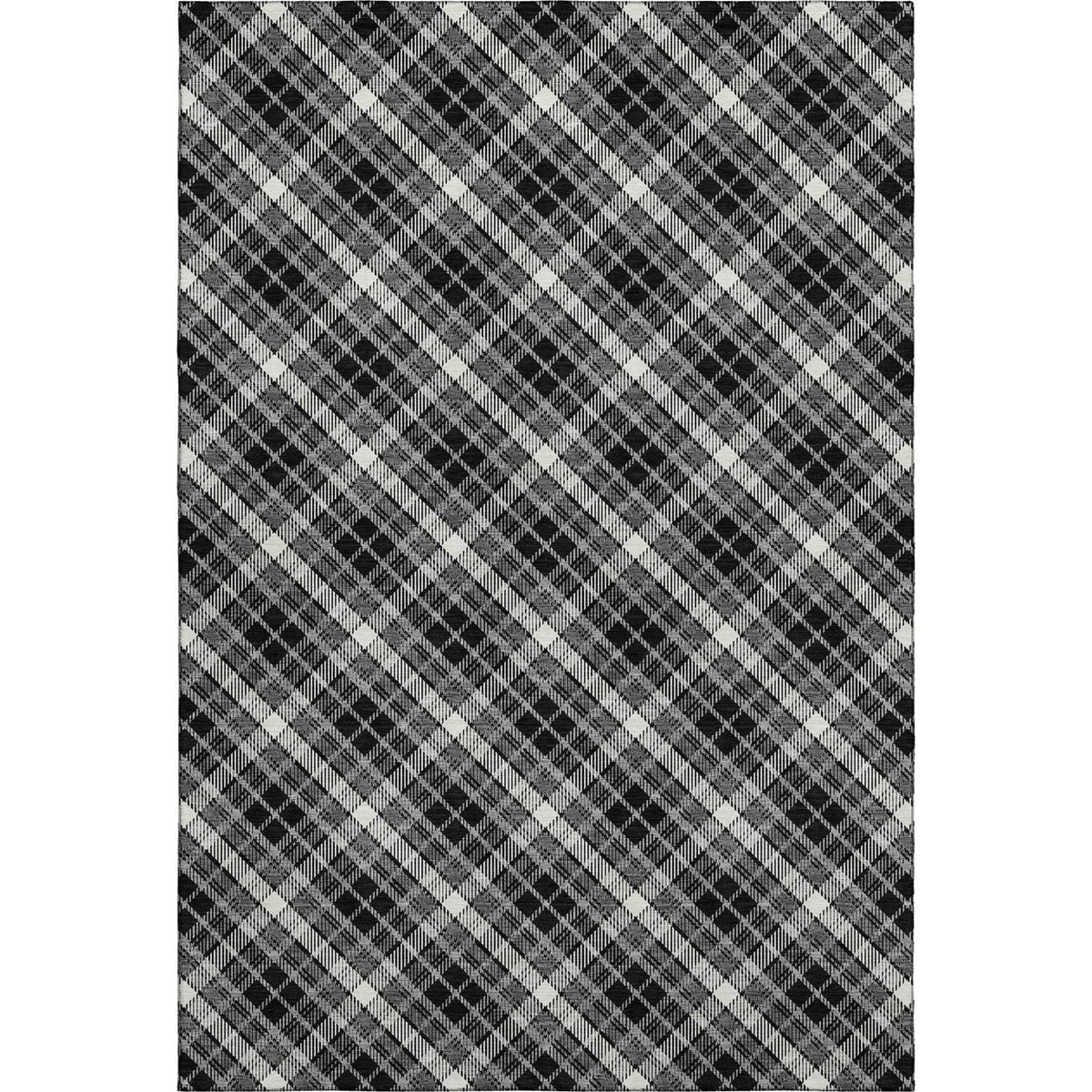 Dalyn Soft Essentials SE3 Transitional Machine Made Black Rug
