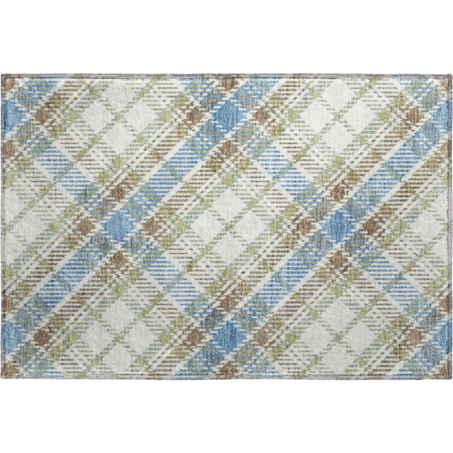 Dalyn Soft Essentials SE3 Transitional Machine Made Blue Rug
