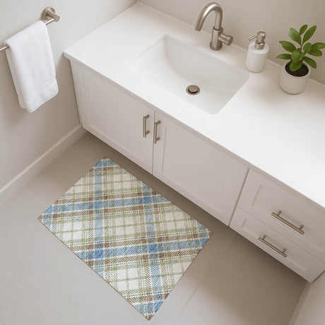 Dalyn Soft Essentials SE3 Transitional Machine Made Blue Rug