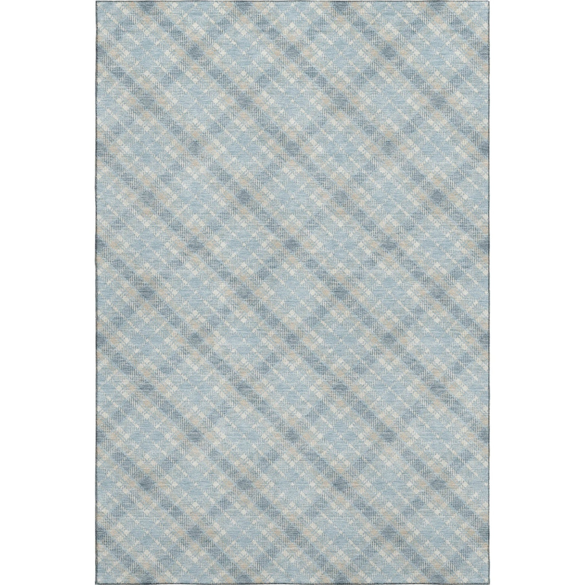 Dalyn Soft Essentials SE3 Transitional Machine Made Blue Rug