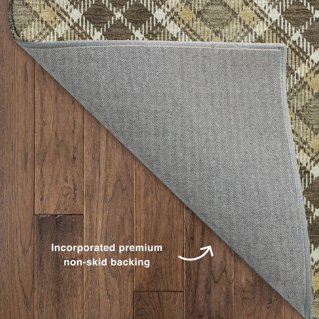 Dalyn Soft Essentials SE3 Transitional Machine Made Brown Rug