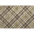 Dalyn Soft Essentials SE3 Transitional Machine Made Brown Rug