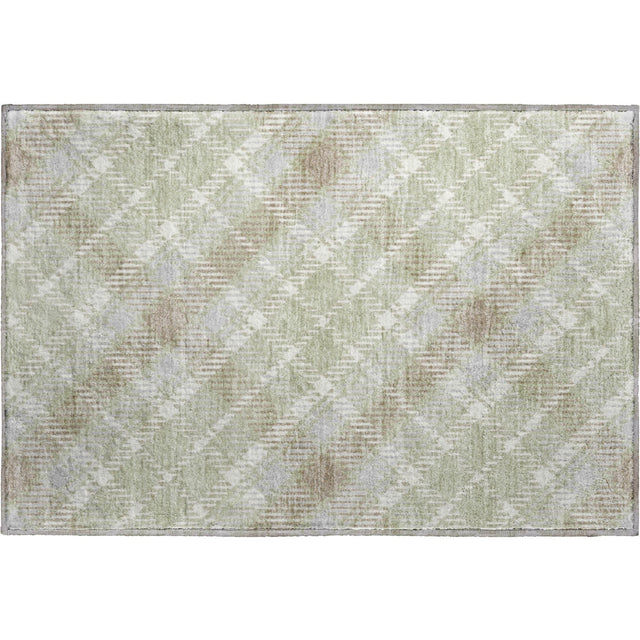 Dalyn Soft Essentials SE3 Transitional Machine Made Green Rug