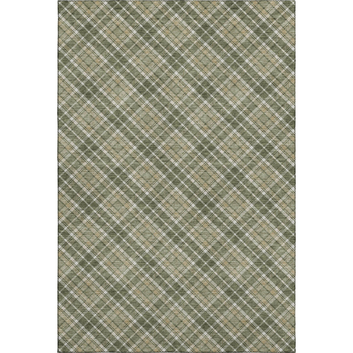 Dalyn Soft Essentials SE3 Transitional Machine Made Green Rug