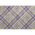Dalyn Soft Essentials SE3 Transitional Machine Made Purple Rug