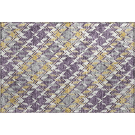 Dalyn Soft Essentials SE3 Transitional Machine Made Purple Rug