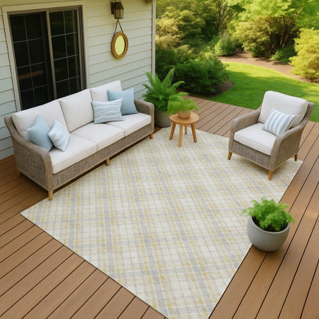Dalyn Soft Essentials SE3 Wheat Rug outdoor lifestyle image