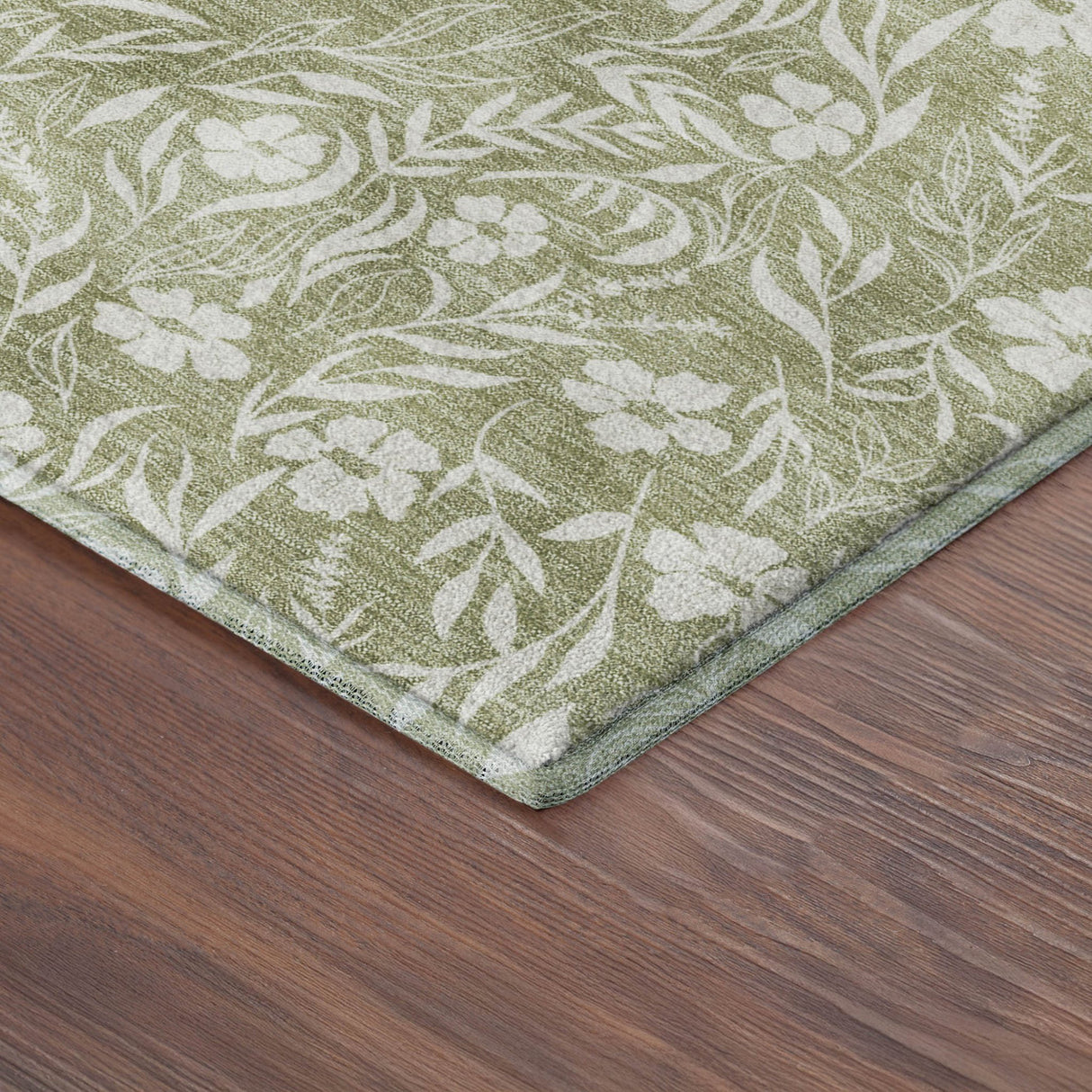 Dalyn Soft Essentials SE4 Aloe Rug corner detail
