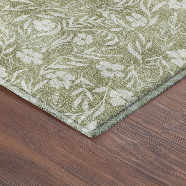 Dalyn Soft Essentials SE4 Aloe Rug corner detail