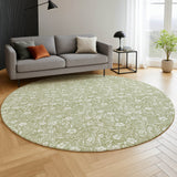Dalyn Soft Essentials SE4 Aloe Rug shown in a room