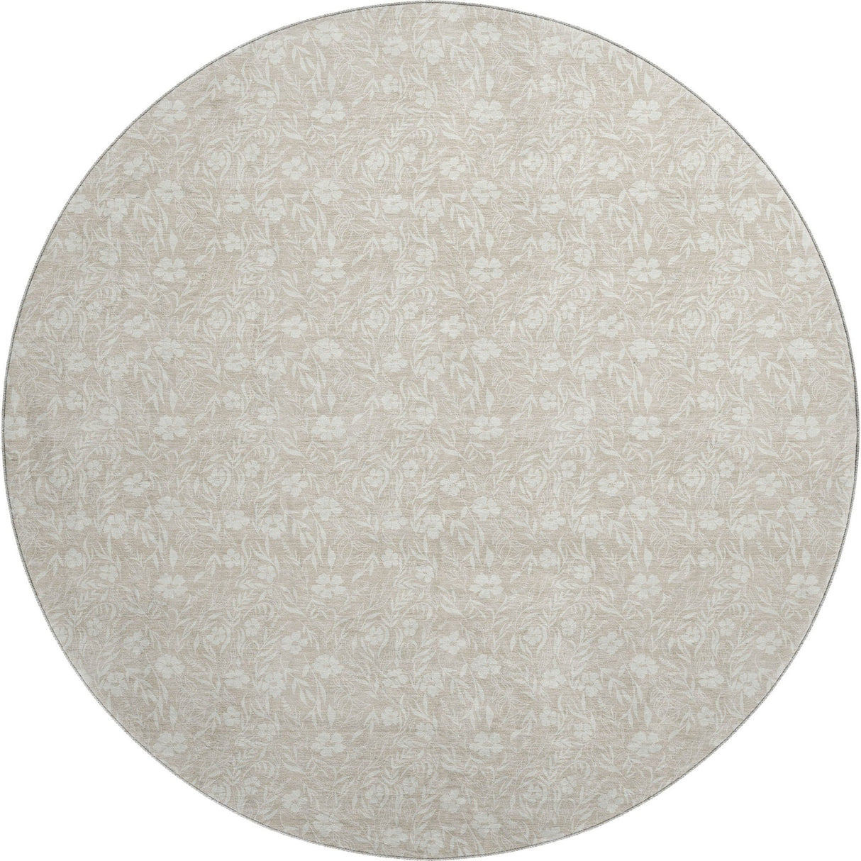Dalyn Soft Essentials SE4 Beige Rug round rug