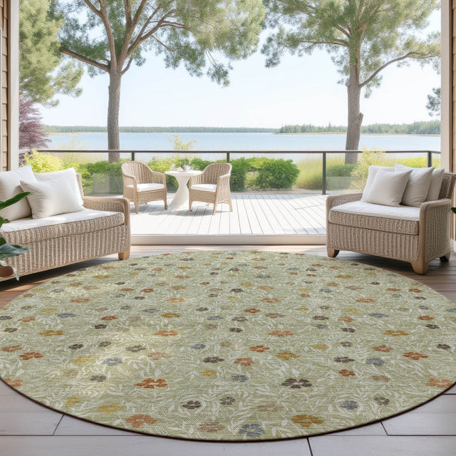 Dalyn Soft Essentials SE4 Cactus Rug outdoor lifestyle image
