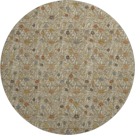 Dalyn Soft Essentials SE4 Coffee Rug round rug