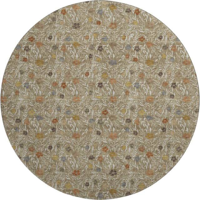 Dalyn Soft Essentials SE4 Coffee Rug round rug