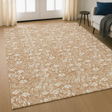 Dalyn Soft Essentials SE4 Copper Rug shown in a room
