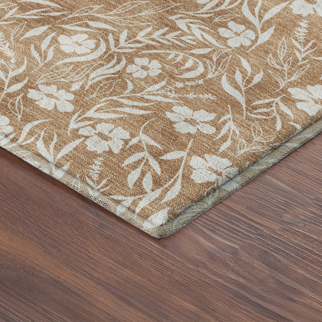Dalyn Soft Essentials SE4 Copper Rug corner detail