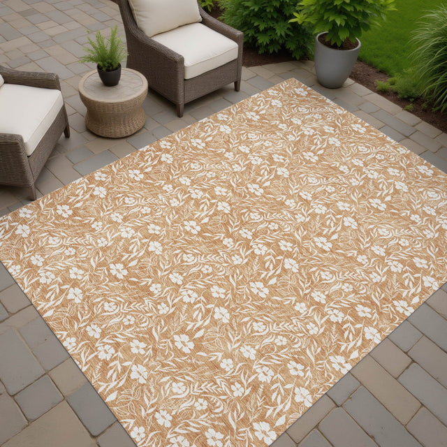 Dalyn Soft Essentials SE4 Copper Rug outdoor lifestyle image