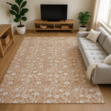 Dalyn Soft Essentials SE4 Copper Rug shown in a room