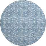 Dalyn Soft Essentials SE4 Denim Rug round rug