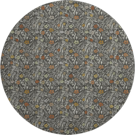 Dalyn Soft Essentials SE4 Graphite Rug round rug