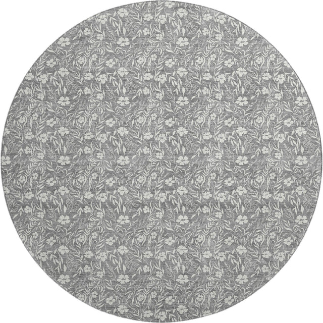 Dalyn Soft Essentials SE4 Gray Rug round rug