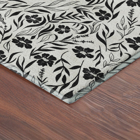 Dalyn Soft Essentials SE4 Ivory Rug corner detail