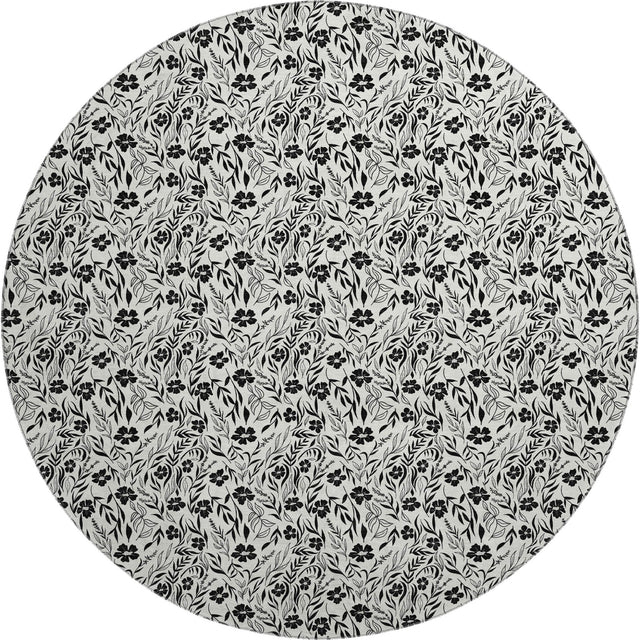 Dalyn Soft Essentials SE4 Ivory Rug round rug