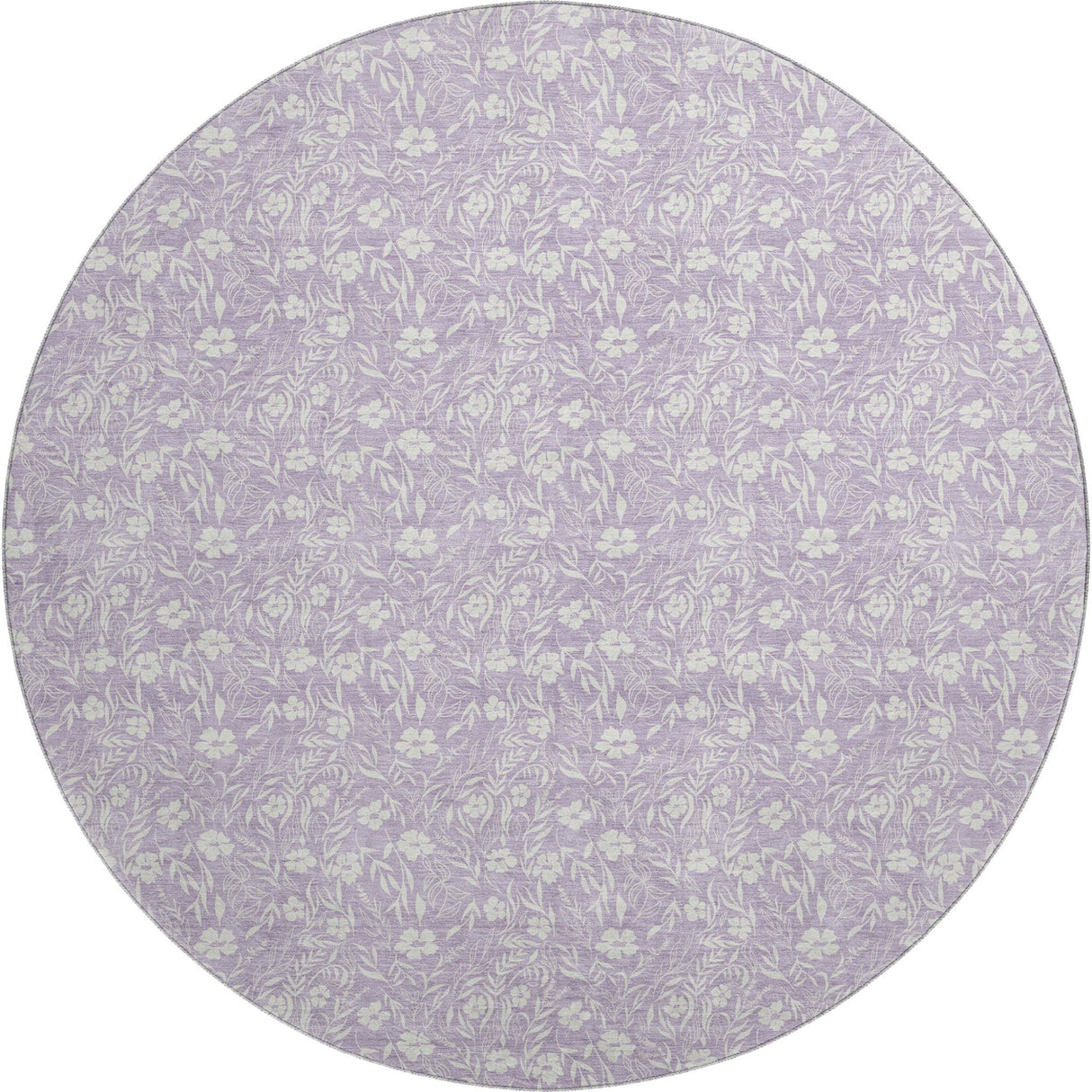 Dalyn Soft Essentials SE4 Lavender Rug round rug