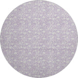 Dalyn Soft Essentials SE4 Lavender Rug round rug